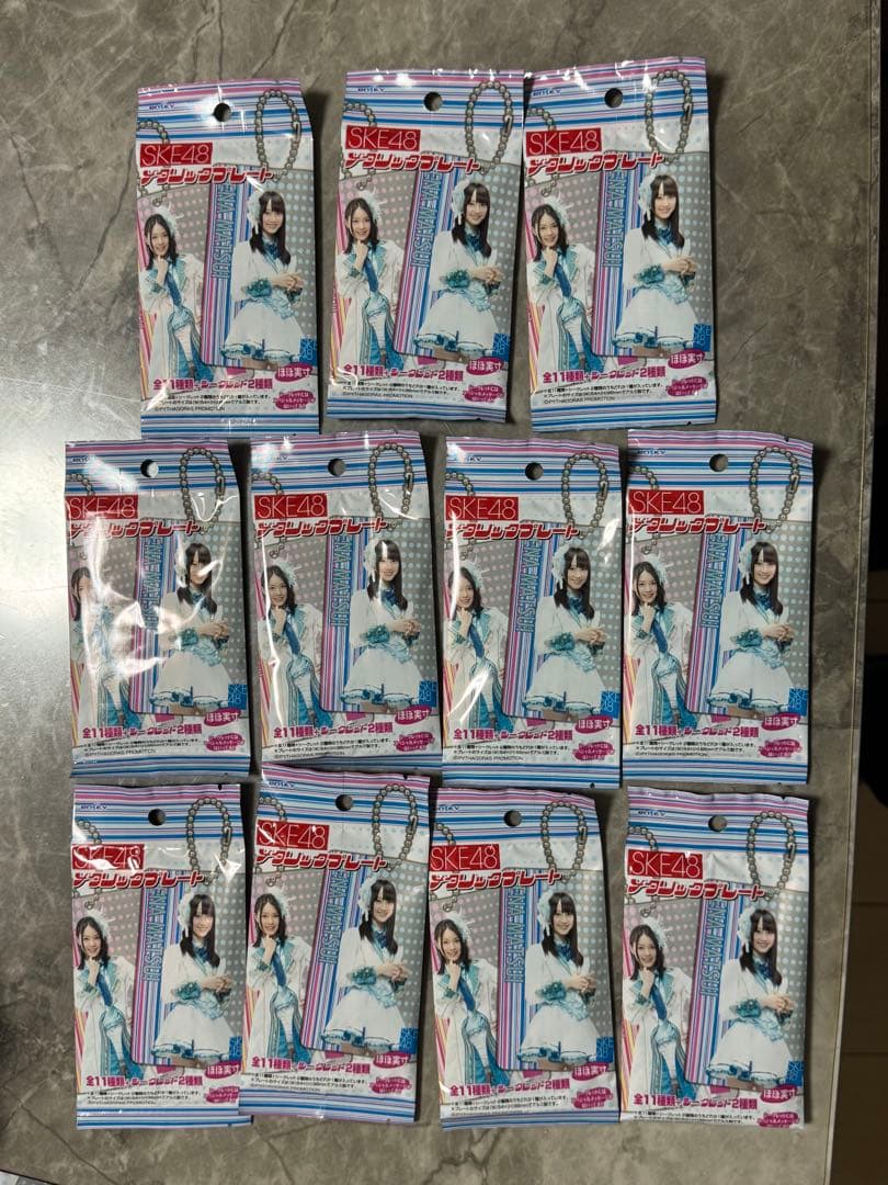 SKE48 メタリックプレート 11個セット