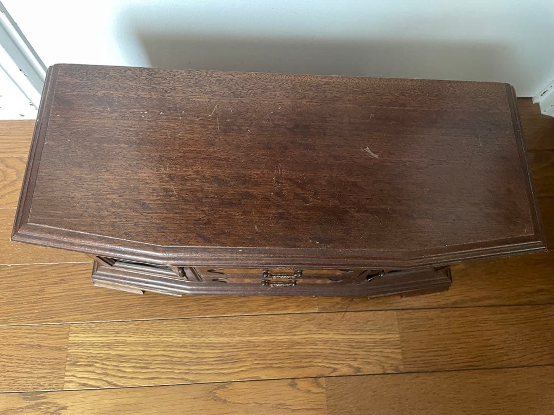 アンティーク ウッド アクセサリーボックス 昭和