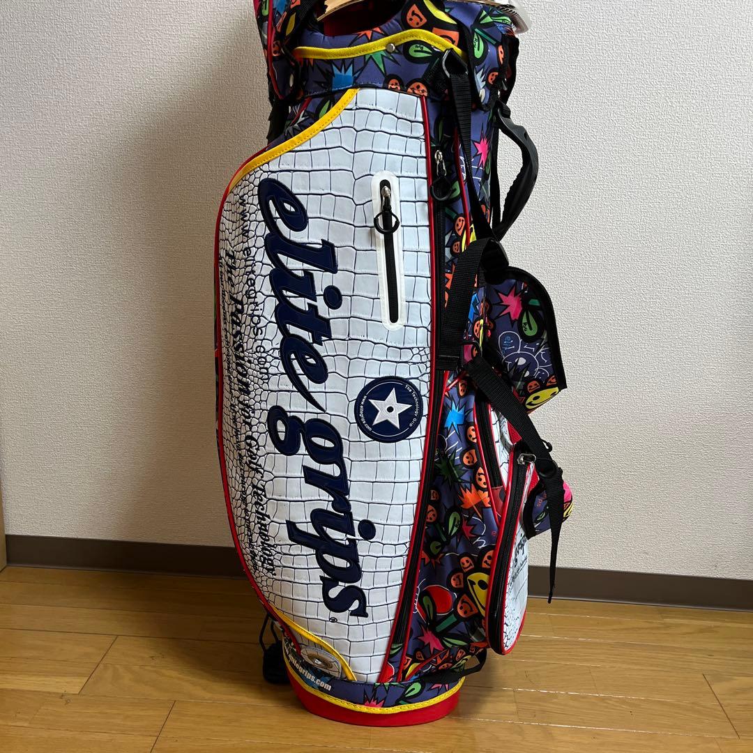 【数量限定モデル】エリートグリップ キャディバッグ ハッピークロコ 9.5インチ