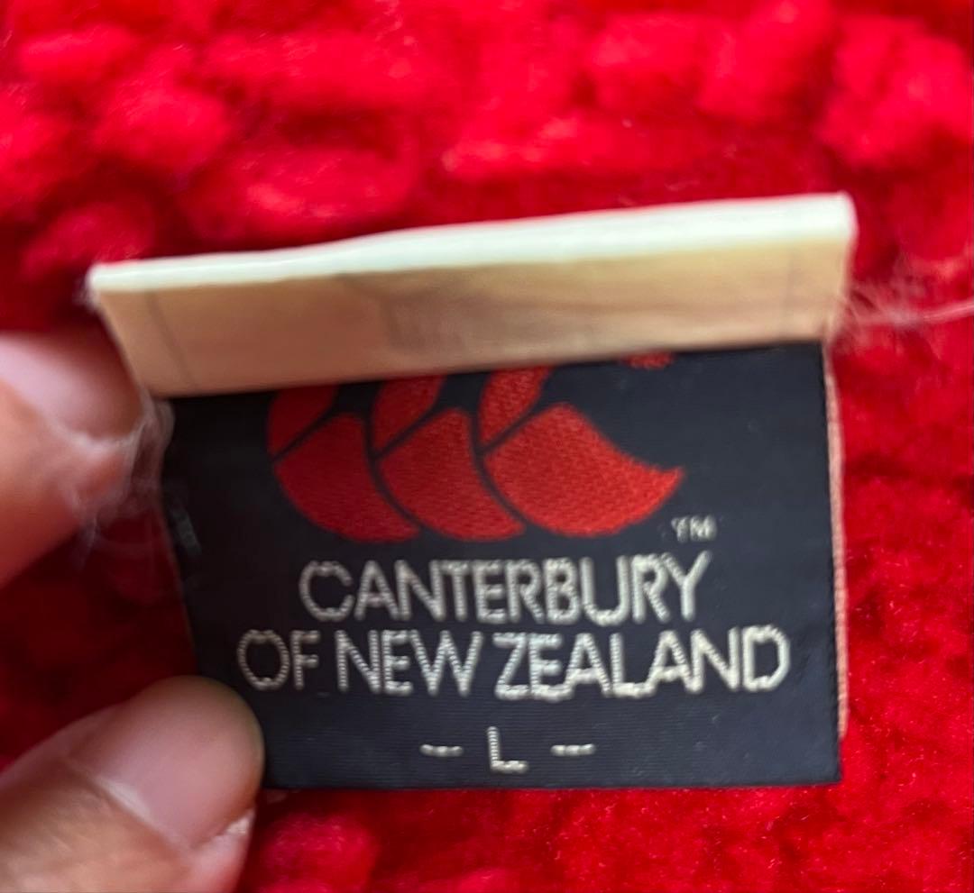 カンタベリー　ALL BLACKS オフィシャルフーディージャケット