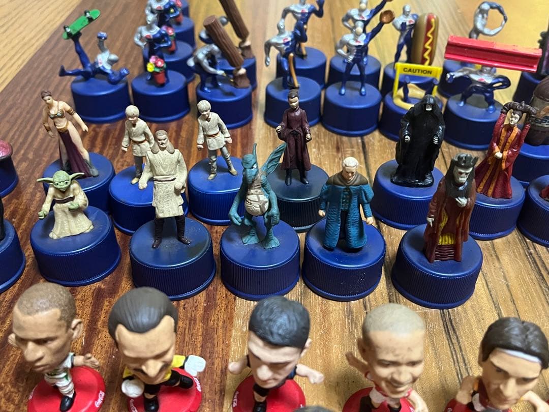 ペットボトルキャップ　ペプシマン、スターウォーズほか