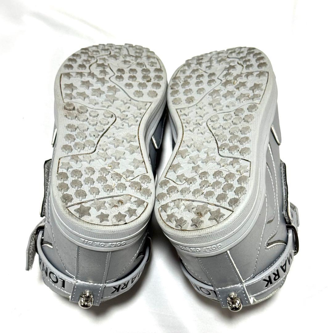 セール中MARK&LONAマークアンドロナシルバー スパイクレスシューズ24cm