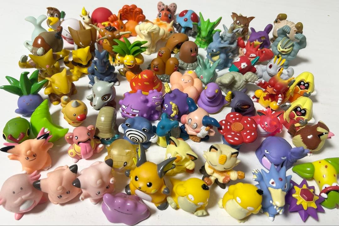 ポケモンキッズ 第1世代 初代 ポケモン 指人形 71体セット ソフビ