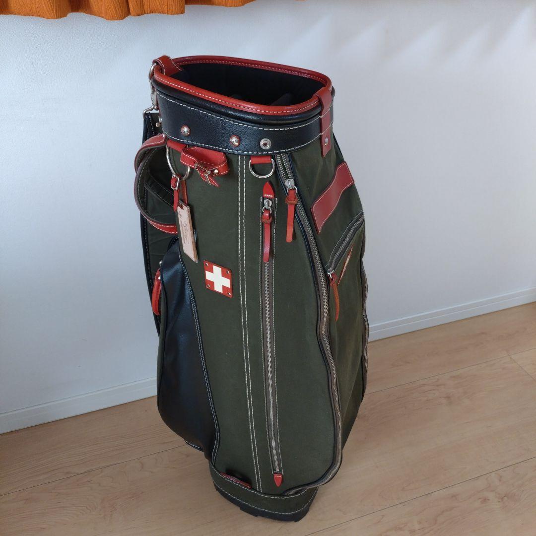 超希少カラー木の庄帆布キャディバッグ