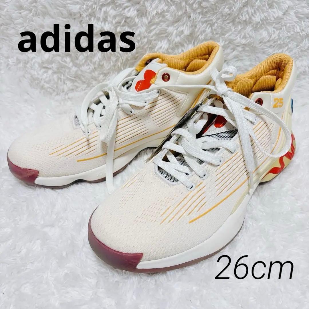 【未使用】アディダス D Rose 10 FW7592 26cm ROSE-X