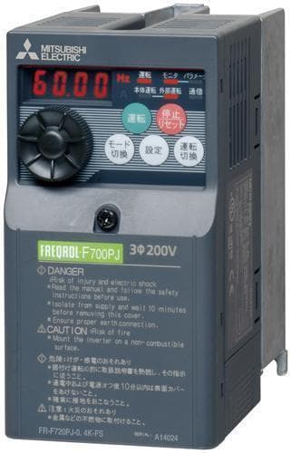 新品未使用】三菱インバーターFR-F720PJ-0.75K-FS即納複数台あり