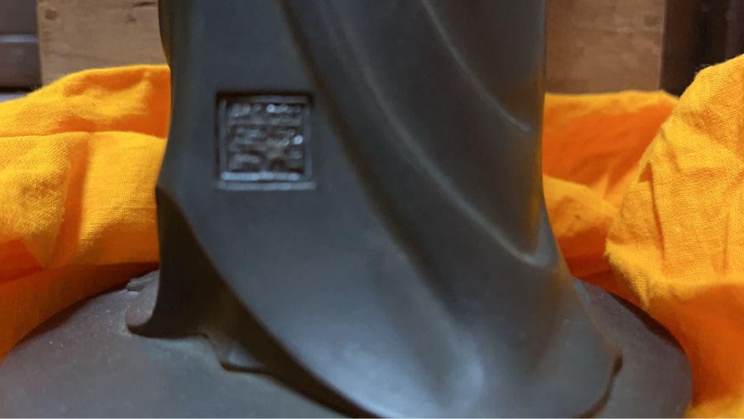 高村光雲作✤【聖観世菩薩像（ブロンズ）】高さ約40cm