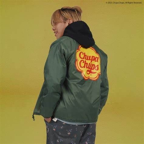 LIL LEAGUE CHUPA CHUPS✕24KARATSジャケット黒