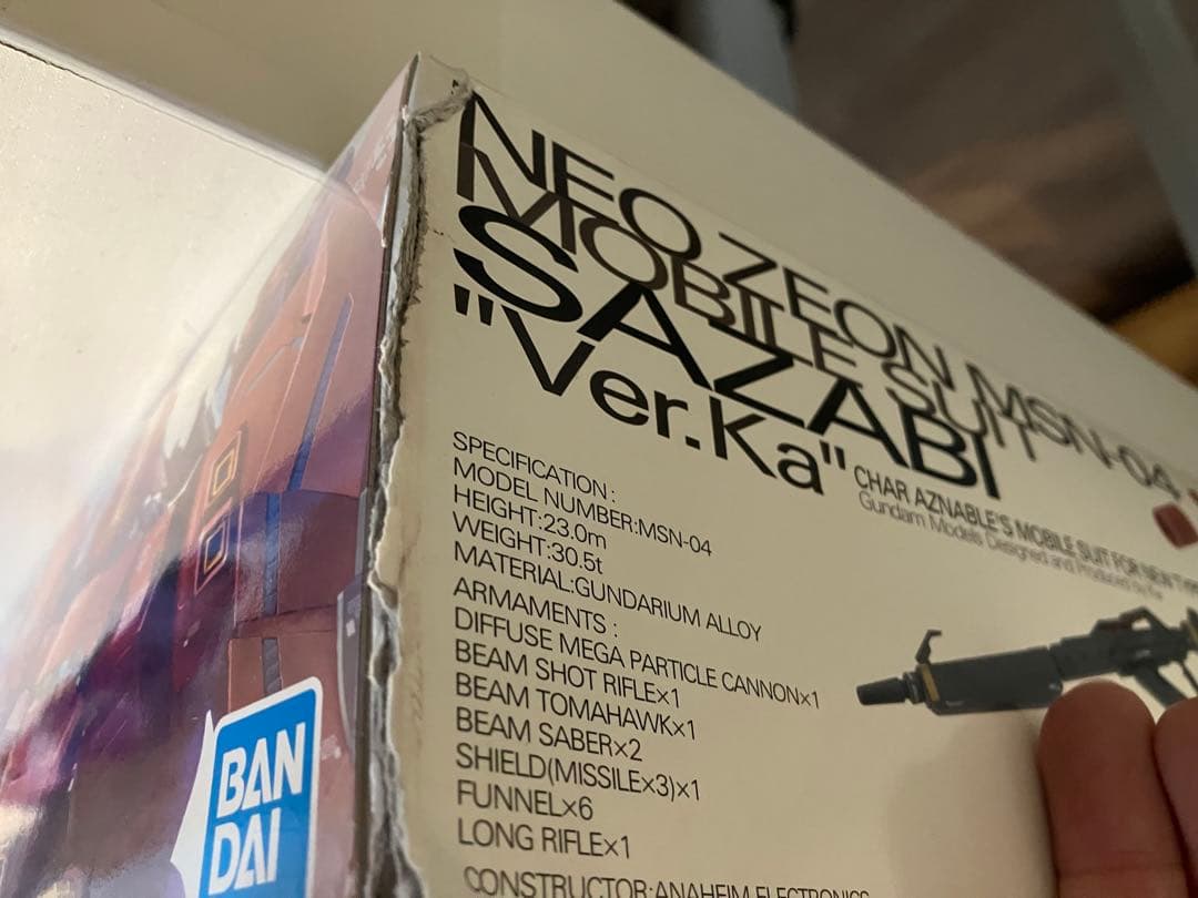 MG サザビー ver.ka ガンプラ　ガンダム　ジャンク