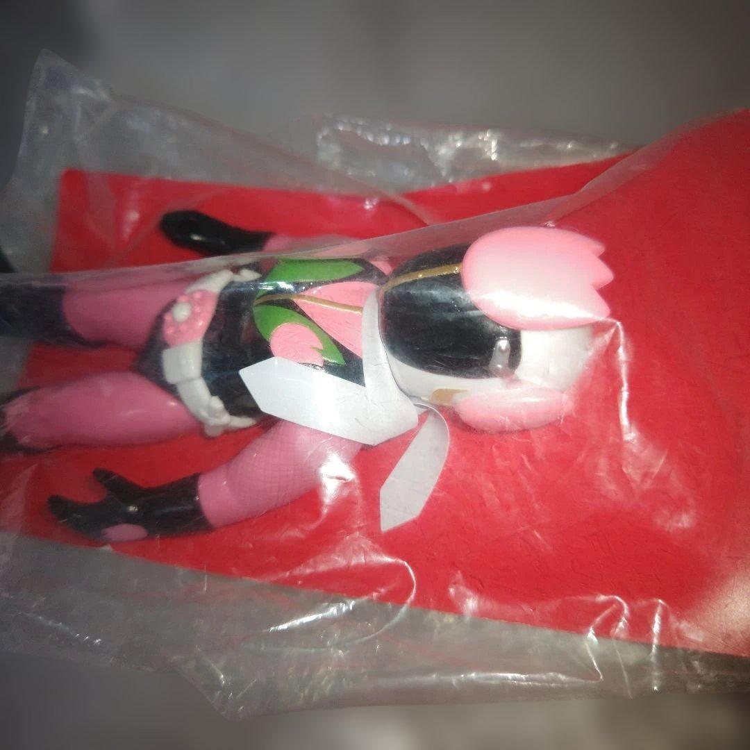 東映レトロソフビコレクション　忍者キャプター　花忍　未開封　現状品