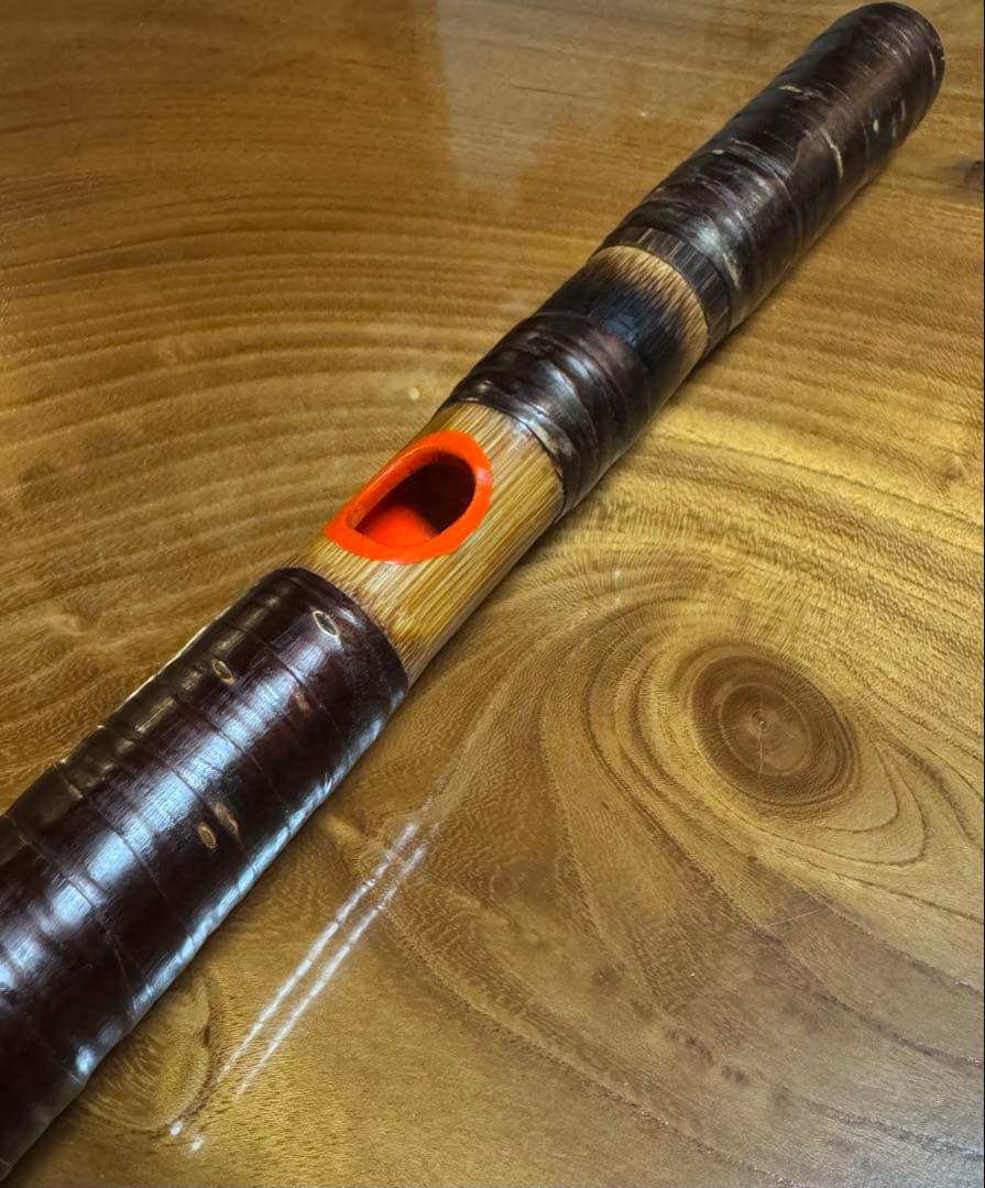 龍笛 煤竹 樺巻 雅楽 和楽器