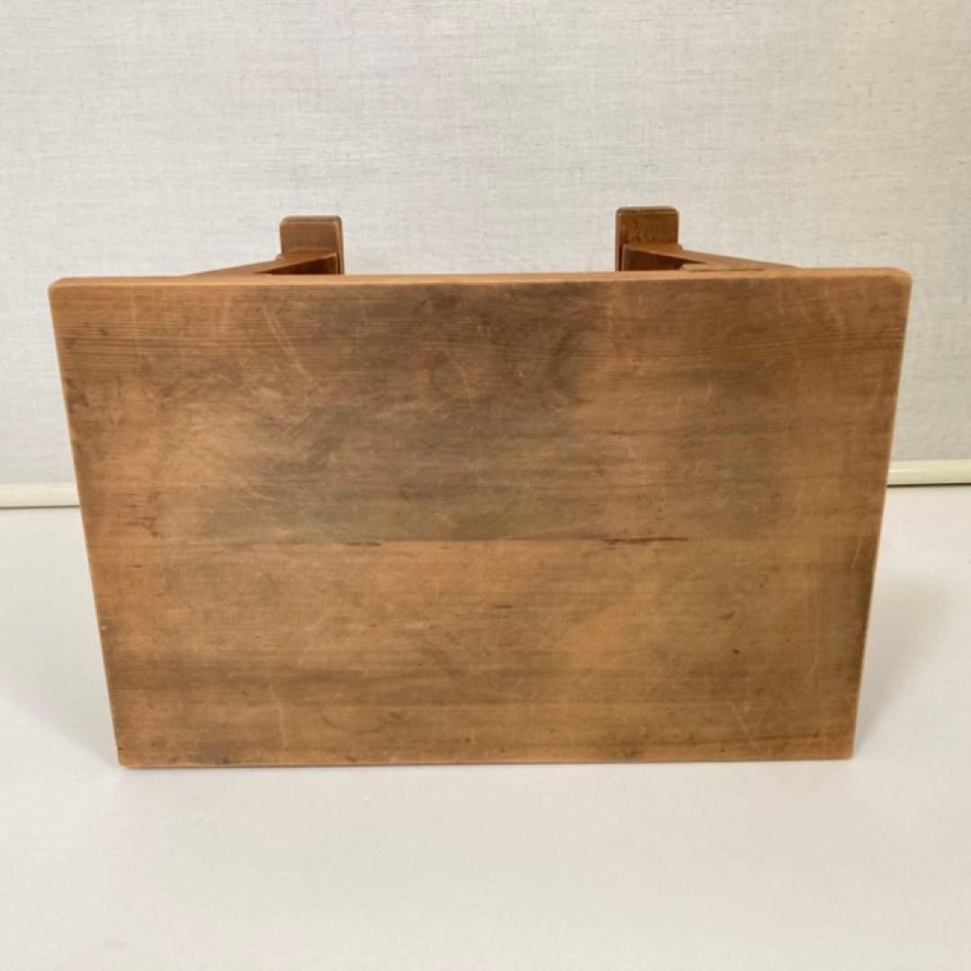 置物台 飾り台 香炉台 花台 棚 木製 和風 工芸品 茶道具 和モダン レトロ