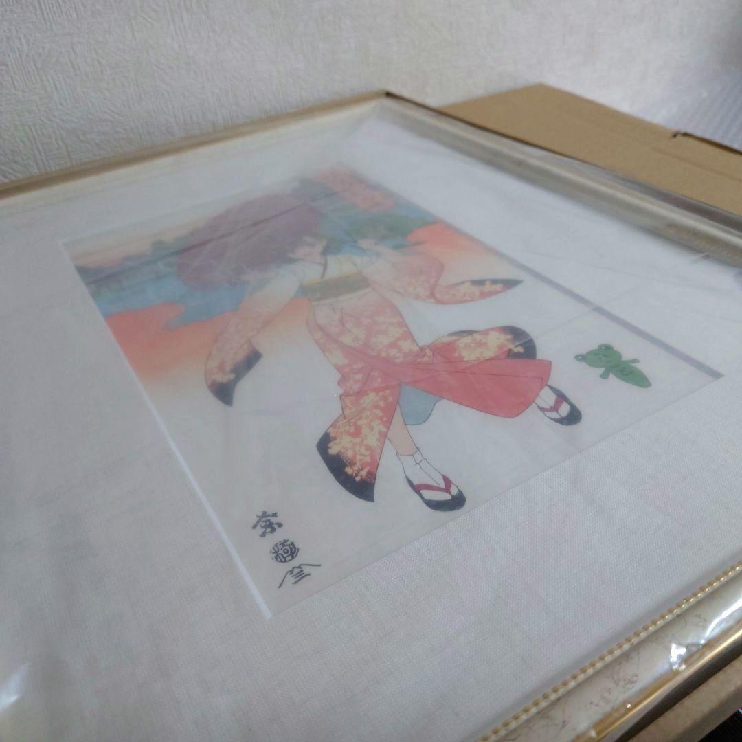 浮世絵木版画『超電磁砲少女 御坂美琴』