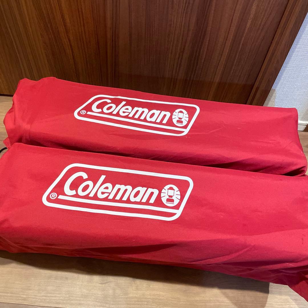 Coleman　ツーウェイキャプテンチェア　レッド　2脚セット