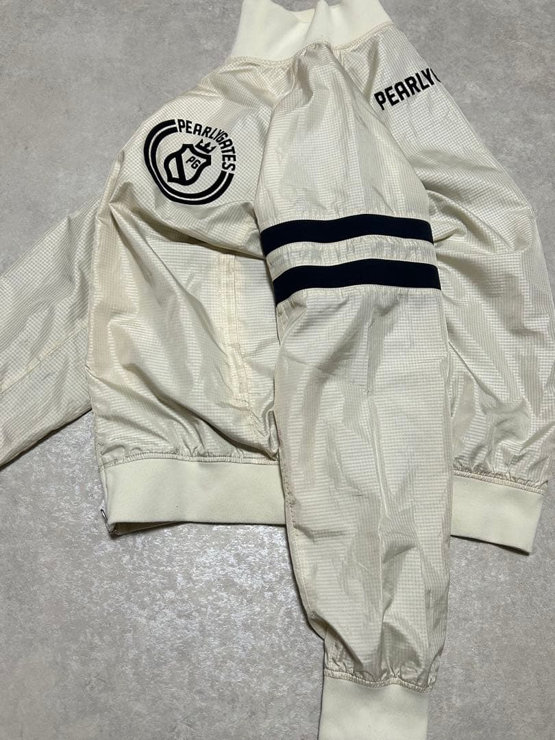 パーリーゲイツ　ジャケット スニードジャック バックロゴ　ナイロン