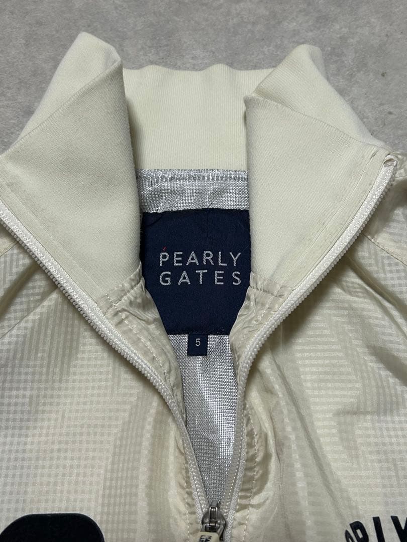 パーリーゲイツ　ジャケット スニードジャック バックロゴ　ナイロン