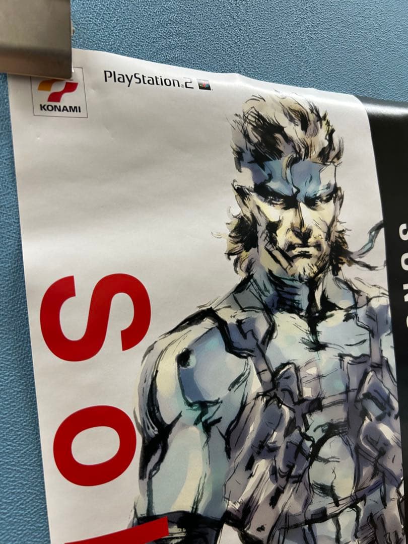 L GEAR SOLID 2 ポスター B3