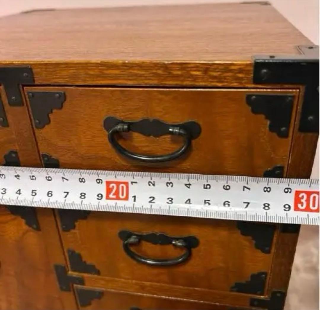 アンティーク家具　民芸家具　箪笥　薬箱　キャビネット　からくり仕掛け有