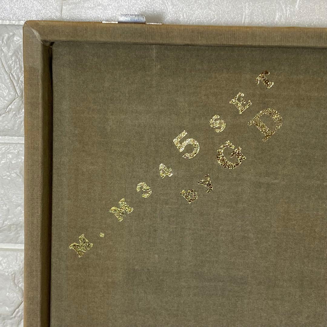 〈GD 藝夢堂〉高級麻雀　背裏黄 　M.M345セット　マット付き