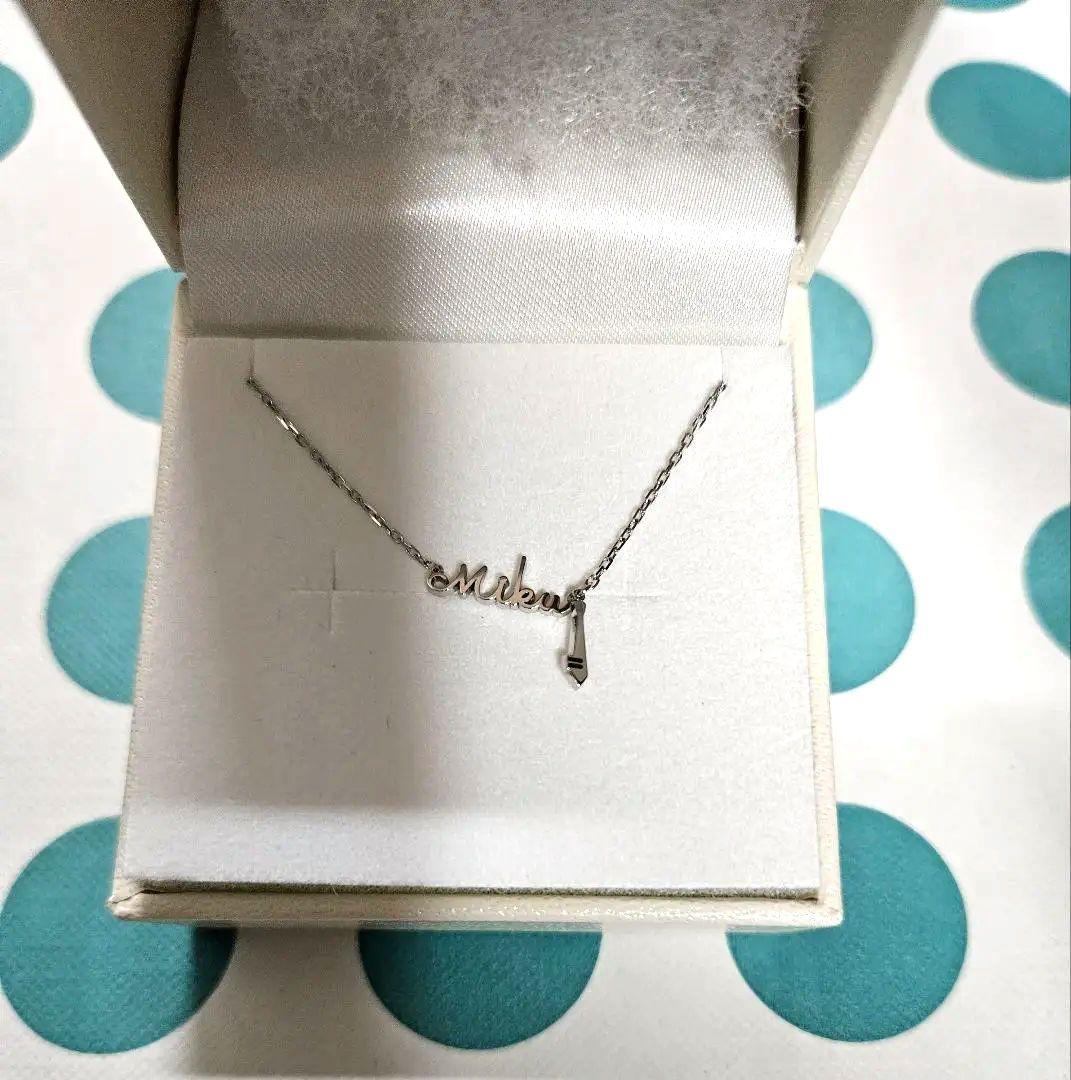 【新品】初音ミク U-TREASURE フリーライティングペンダント シルバー