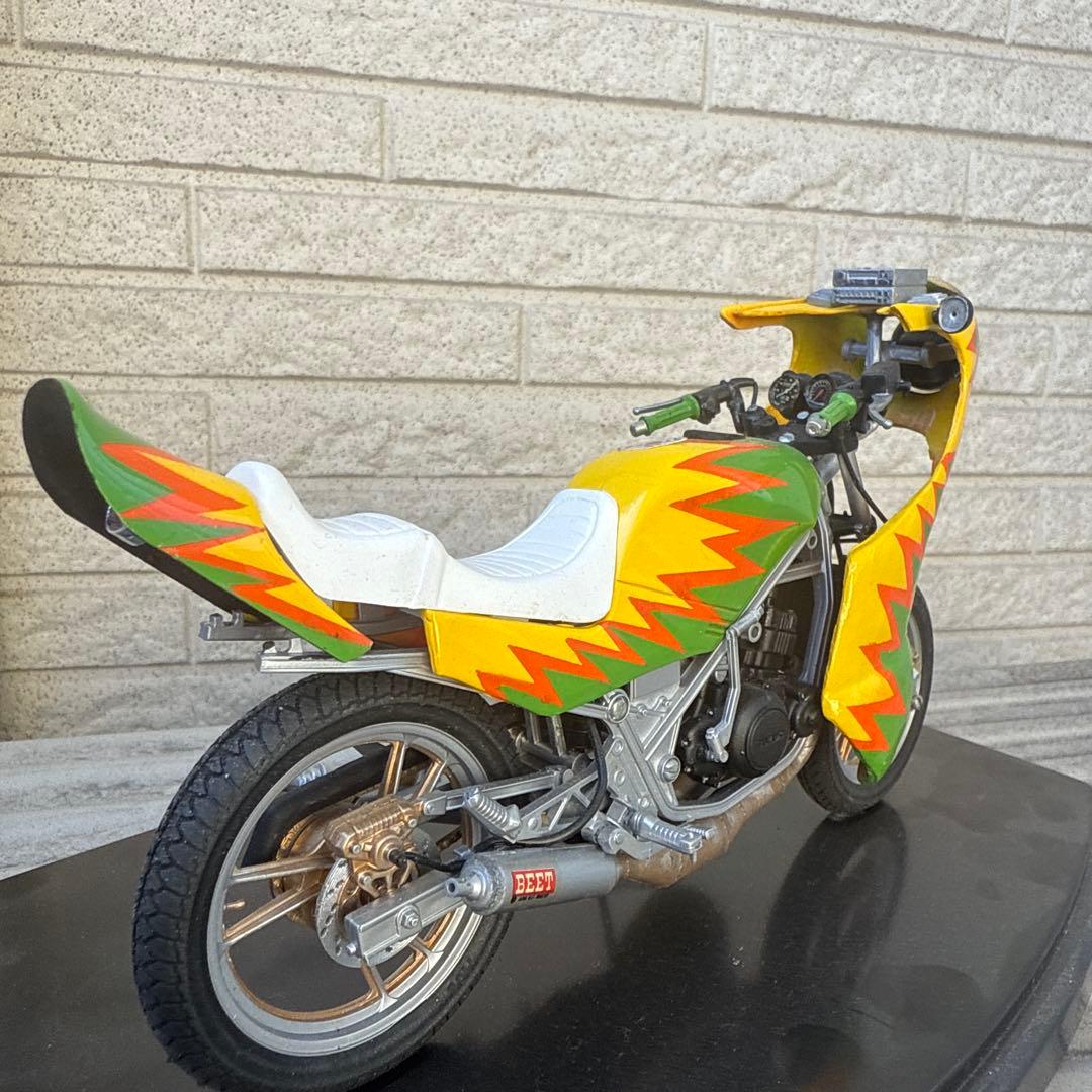 俺のマシン　RG250R 完成品　当時物　旧車會　暴走族　爆発カラー　1/12