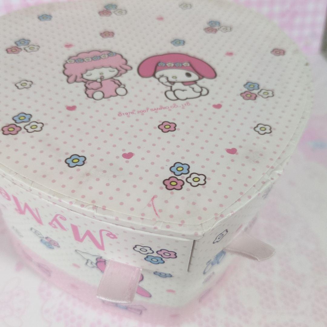 マイメロディピアノハートジュエリーBOX