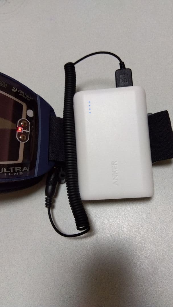 SWANS　熱線(地獄)ゴーグル　XED　延長ベルト予備バッテリお付けします