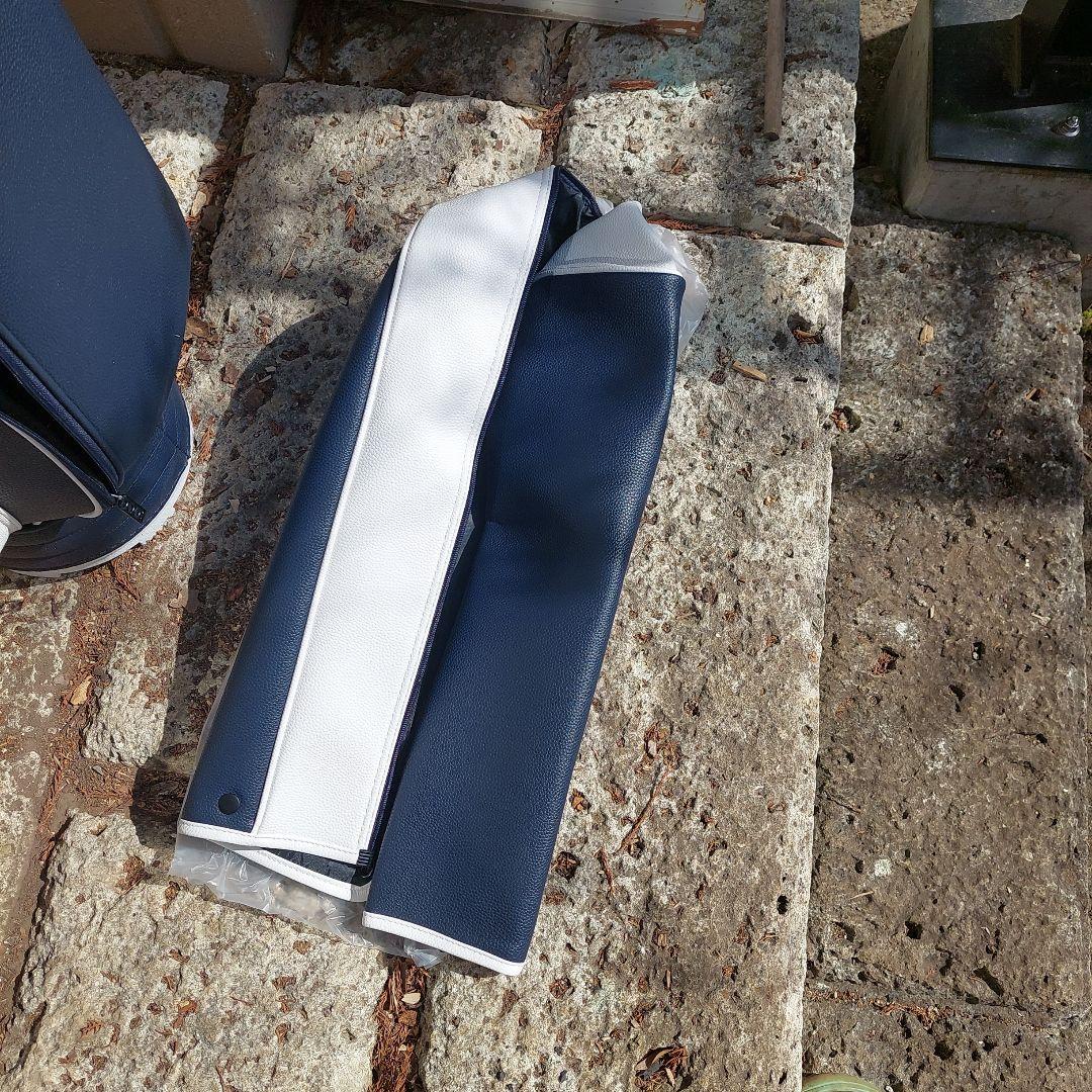 ⭐けんけん⭐PING キャディバッグ ネイビー/ホワイト