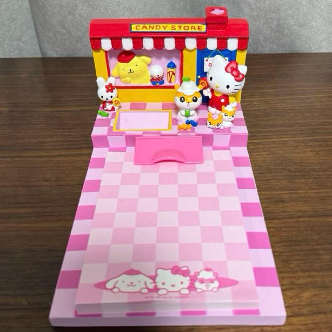 非売品　2001年　サンリオ　メモホルダー　ハローキティ　プリン　クリリン