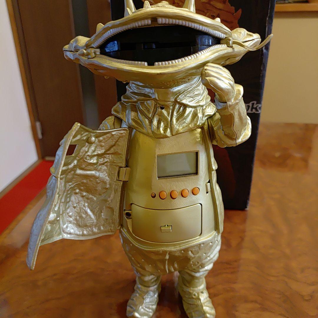 ウルトラマン怪獣フィギュア ゴールド　カネゴン貯金箱　ゴールド