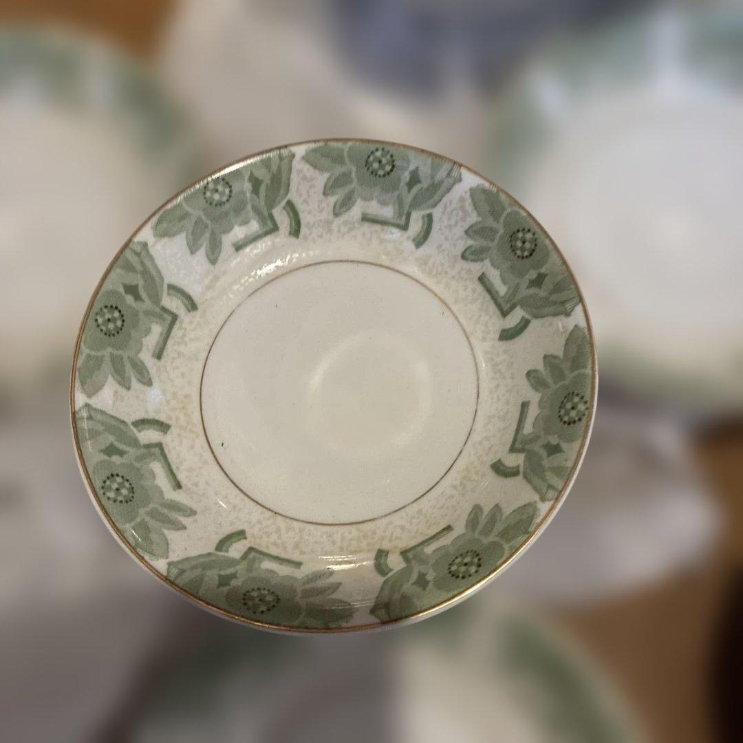 アンティーク　オールド陶東　東洋陶器會社 戦前 OCW印 ボウル　鉢　ラスター彩