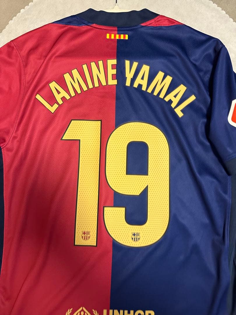 ヤマル　ユニフォーム　Barcelona バルセロナ　スペイン代表　Kit