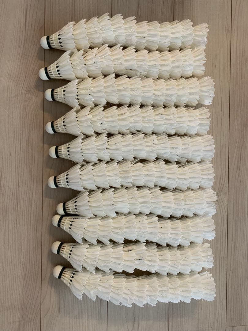 バドミントン　シャトル　YONEX AEROSENSA500等中古品120球