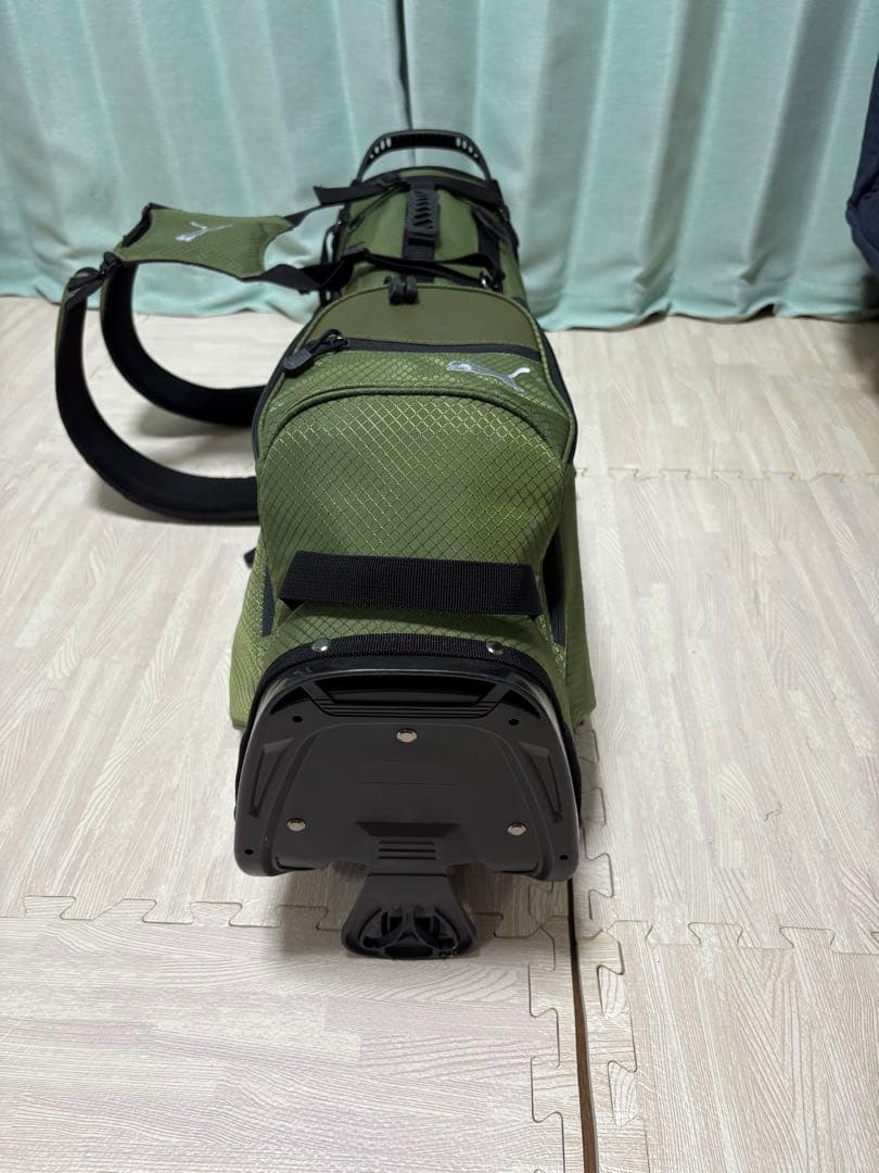 【tx27さん専用】Puma オリーブグリーン キャディバッグ