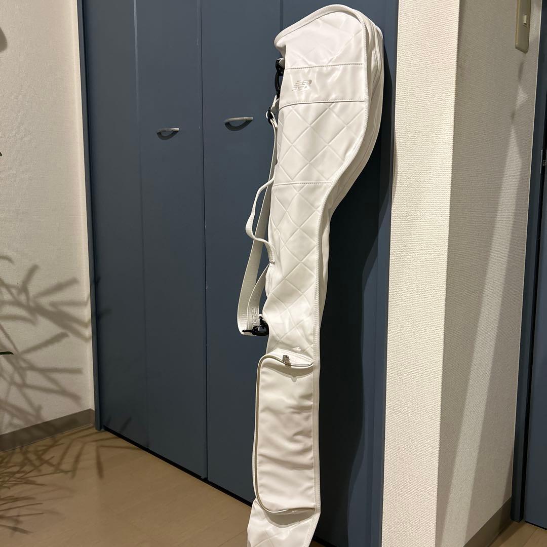 新品　New Balance Golf ゴルフバッグ ホワイト