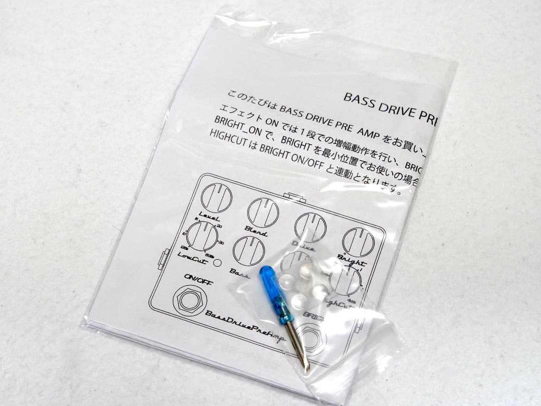 ベース ENDROLL / Bass Drive Pre Amp