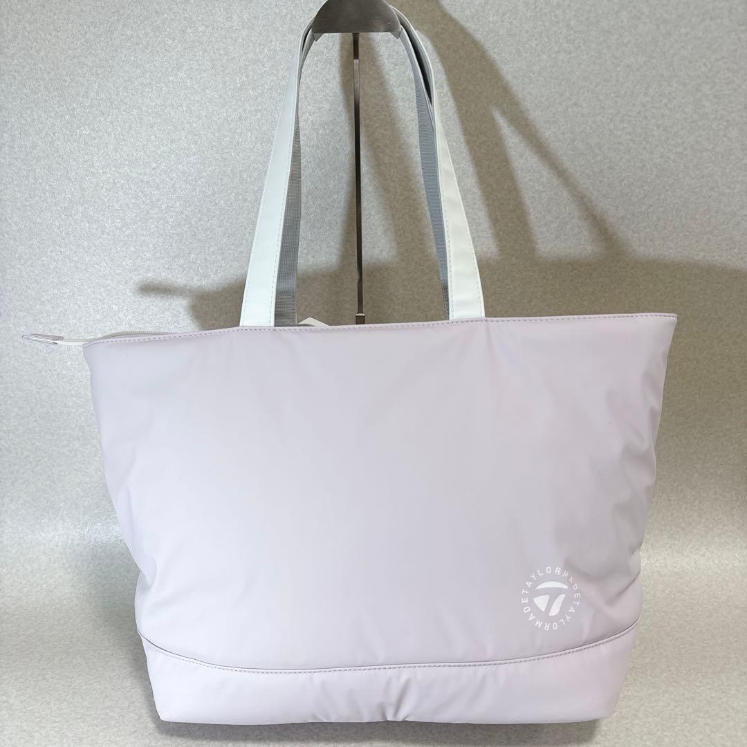 新品タグ⭐️テーラーメイド キルティング トートバッグ ゴルフ ダスティピンク