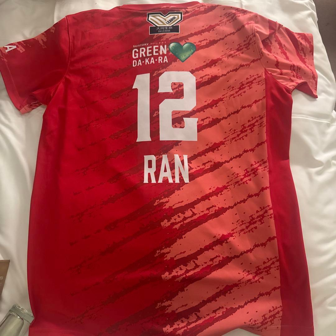 サントリーサンバーズ　バレーボールシャツ 12 高橋藍　　L