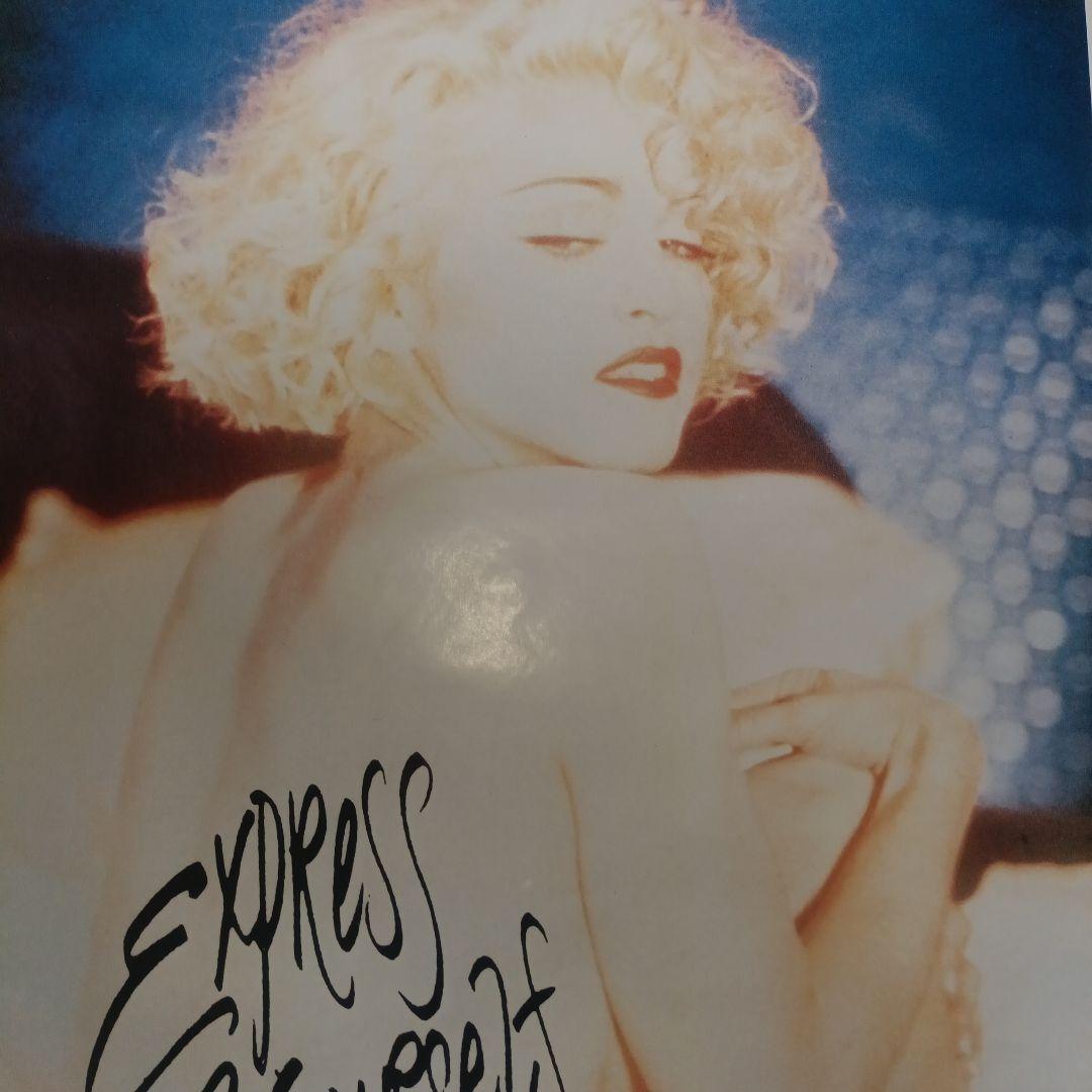 MADONNA ポスター 1989 Express Yourself オリジナル