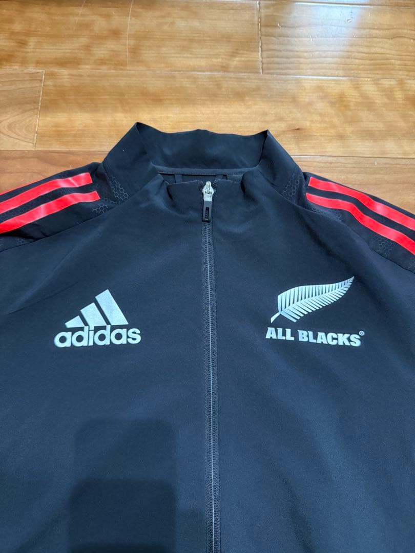 オールブラックス　adidas ALL BLACKS ウォームアップジャケットM