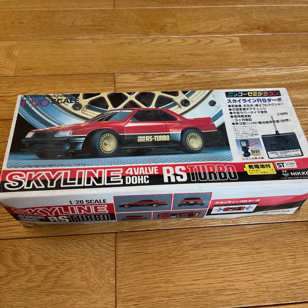 激レア　ニッコーデラコン　スカイラインRSターボ　1/20 ジャンク　プロポ欠品