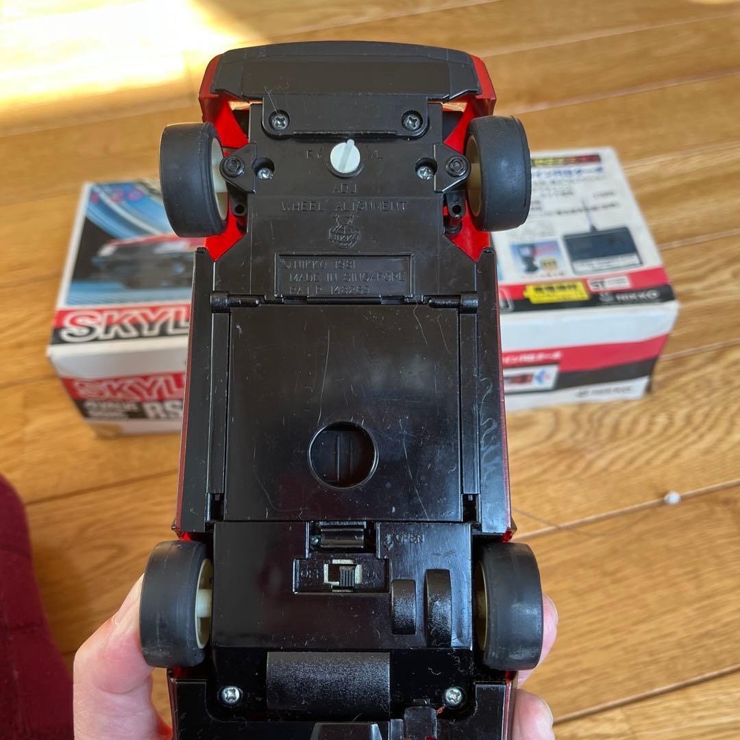 激レア　ニッコーデラコン　スカイラインRSターボ　1/20 ジャンク　プロポ欠品