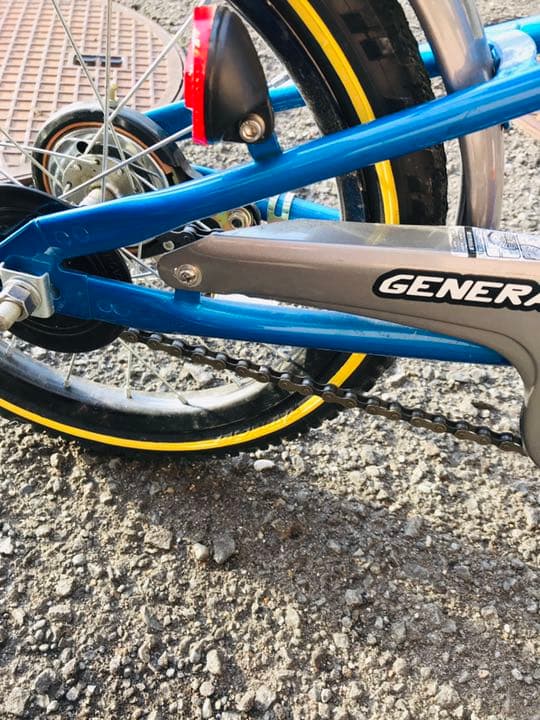 ジェネレーターキッズ ブルー 変速なし 16型 子供用自転車