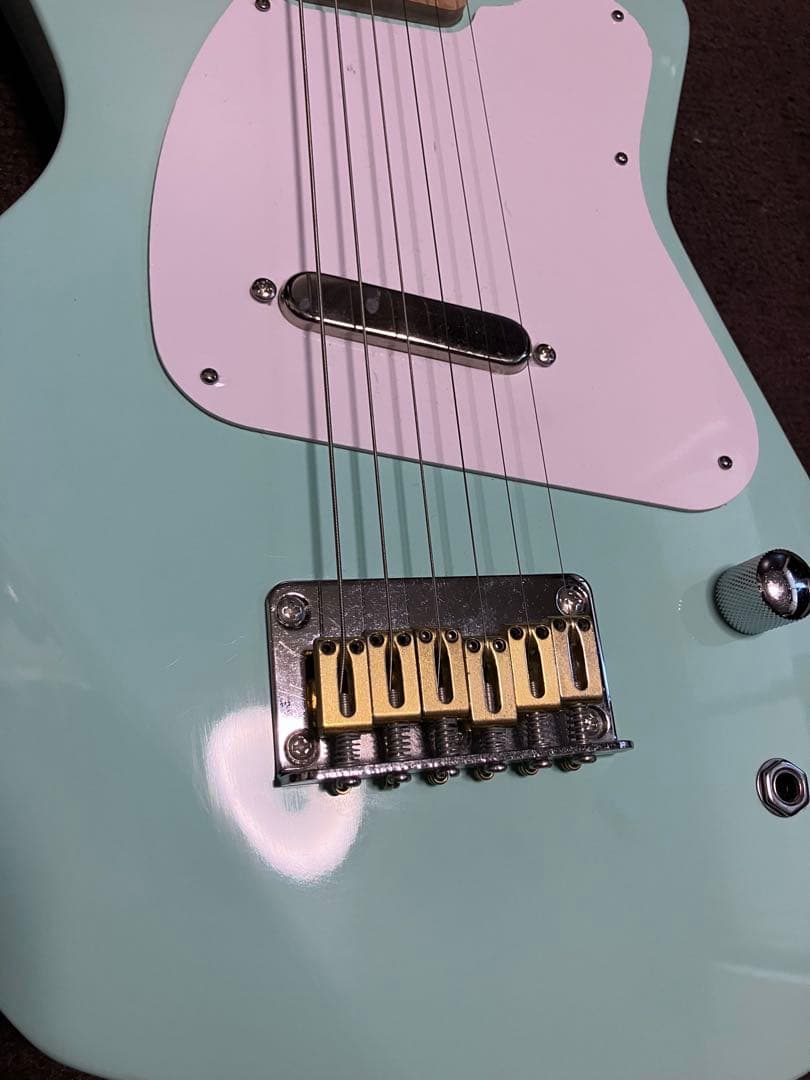 子供用　エレキギター ミントグリーン 送料込