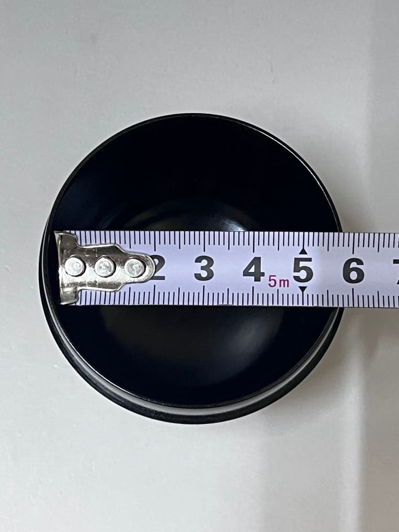 E528 福田芳朗 縞黒檀南天杢象嵌 棗 茶道具 茶器 茶入 共箱 共布