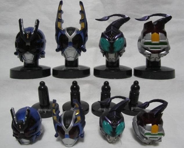 仮面ライダーマスクコレクション▼ライダーマスコレ▼仮面ライダーカブト▼１７種
