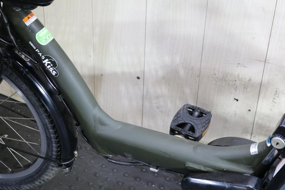 ヤマハPAS Kiss mini X982-0001 20型 8.7AH無光沢緑