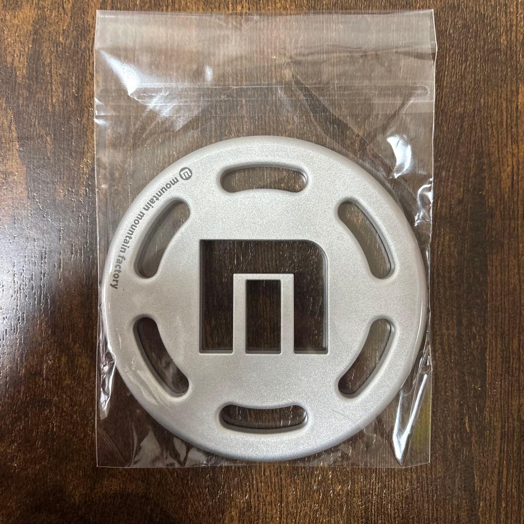 mmf 限定 コースター アルミ 削り出し 新品未使用