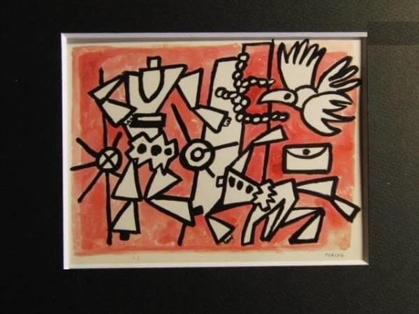 FERNAND LEGER、海外版超希少レゾネ、新品額装付