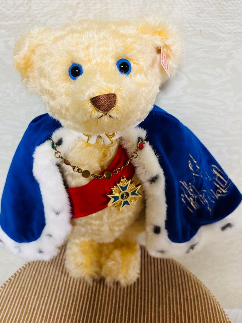 シュタイフ社　キングルートヴィヒ2世 テディベア　限定品
